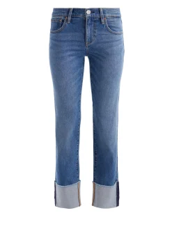 Alice and Olivia ABILENE CUFFED JEAN