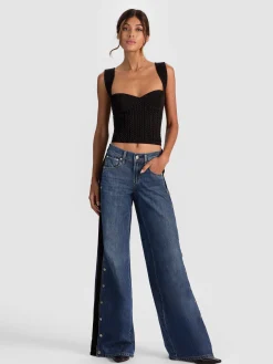 Alice and Olivia ADRIANNA KNIT CORSET