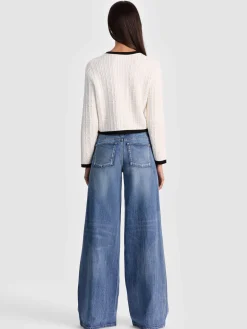 Alice and Olivia AKIRA BOW CARDIGAN