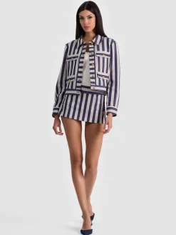 Alice and Olivia ALEX CROPPED JACKET