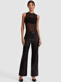 Alice and Olivia ALEXANDER VEGAN ANKLE PANT