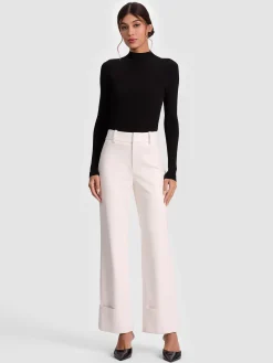 Alice and Olivia ALEXANDER VEGAN ANKLE PANT