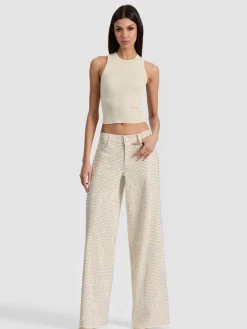 Alice and Olivia AMAZING EMBELLISHED JEAN