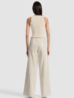 Alice and Olivia AMAZING EMBELLISHED JEAN