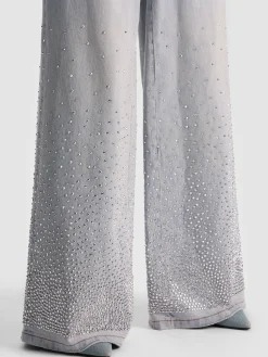 Alice and Olivia AMAZING EMBELLISHED JEAN