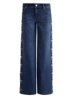 Alice and Olivia AMAZING EMBELLISHED JEAN