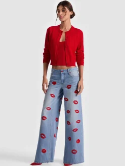 Alice and Olivia AMAZING JEAN