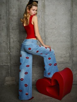 Alice and Olivia AMAZING JEAN