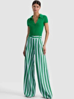 Alice and Olivia ANDI CASHMERE POLO