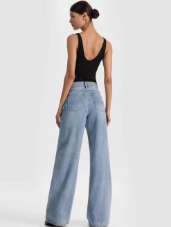 Alice and Olivia ANNIKA LACE BODYSUIT