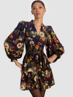 Alice and Olivia ANTONETTE MINI DRESS