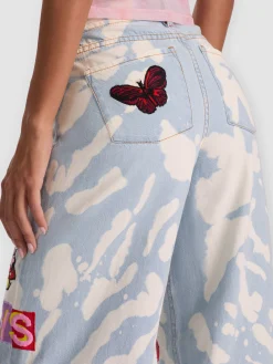 Alice and Olivia A+O X GRATEFUL DEAD AMAZING JEAN