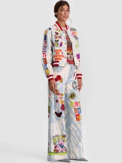 Alice and Olivia A+O X GRATEFUL DEAD AMAZING JEAN