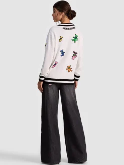 Alice and Olivia A+O X GRATEFUL DEAD BRADFORD CARDIGAN