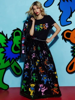 Alice and Olivia A+O X GRATEFUL DEAD EVAN TEE