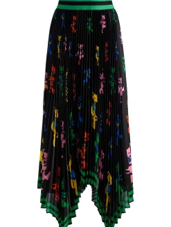 Alice and Olivia A+O X GRATEFUL DEAD KATZ MAXI SKIRT
