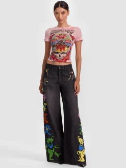 Alice and Olivia A+O X GRATEFUL DEAD TESS TEE