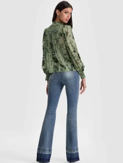 Alice and Olivia ARLETTE BLOUSE