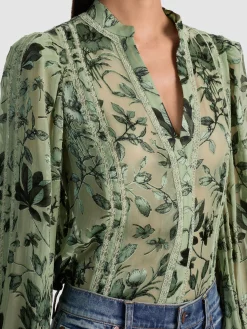 Alice and Olivia ARLETTE BLOUSE