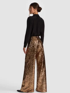 Alice and Olivia ATHENA SEQUIN PANT