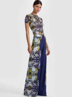 Alice and Olivia ATHENA WIDE LEG PANT