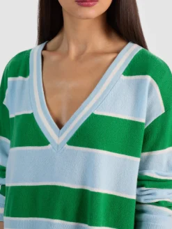 Alice and Olivia AYDEN CASHMERE PULLOVER