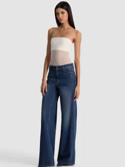 Alice and Olivia BANDEAU STRAPLESS BODYSUIT