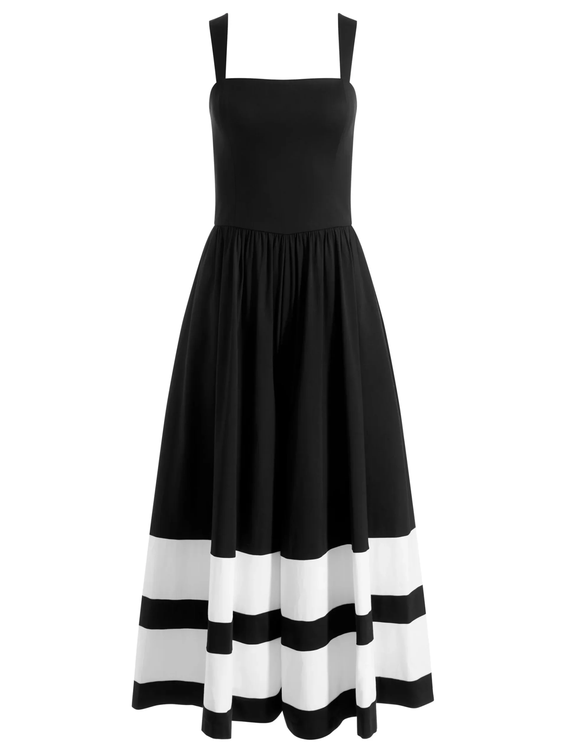 Alice and Olivia BELDEN COLORBLOCK JUMPSUIT