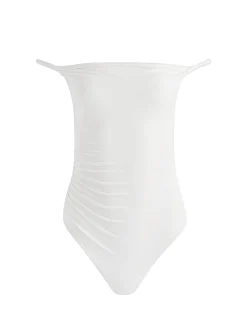 Alice and Olivia BIANCA TWISTED BODYSUIT