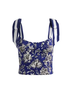 Alice and Olivia BLANCA TOP