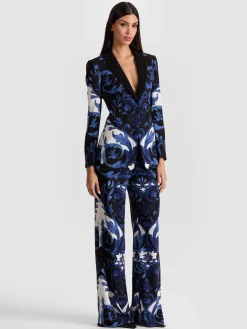 Alice and Olivia BREANN PRINTED BLAZER