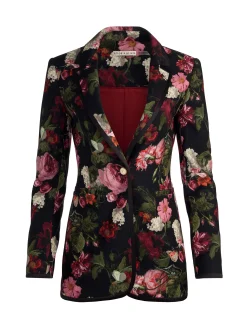 Alice and Olivia BREANN PRINTED BLAZER