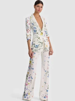 Alice and Olivia BREANN PRINTED BLAZER