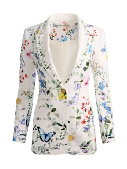 Alice and Olivia BREANN PRINTED BLAZER