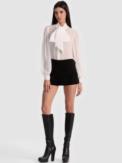 Alice and Olivia BRENTLEY BLOUSE
