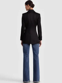 Alice and Olivia BURNS FITTED BLAZER
