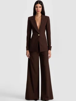 Alice and Olivia BURNS FITTED BLAZER