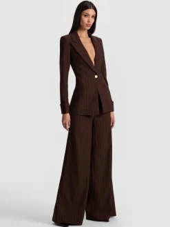 Alice and Olivia BURNS FITTED BLAZER