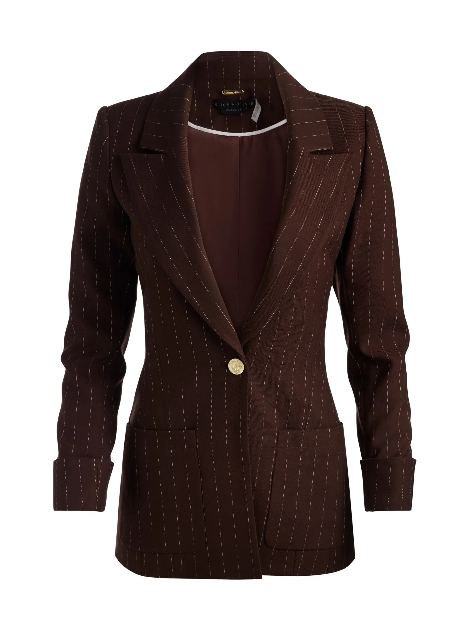 Alice and Olivia BURNS FITTED BLAZER