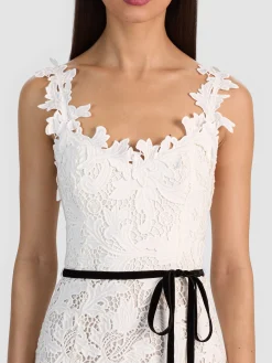 Alice and Olivia CALLA LACE MAXI DRESS
