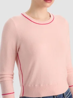Alice and Olivia CAROLANN CASHMERE PULLOVER