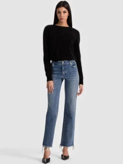 Alice and Olivia CAROLEE CASHMERE PULLOVER