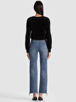 Alice and Olivia CAROLEE CASHMERE PULLOVER