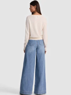 Alice and Olivia CAROLEE CASHMERE PULLOVER