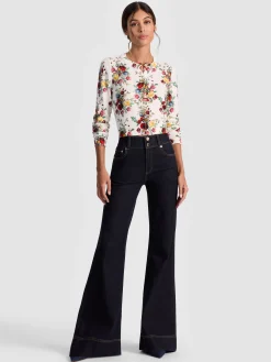 Alice and Olivia CARSON PRINTED CARDIGAN