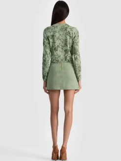 Alice and Olivia CARSON PRINTED CARDIGAN