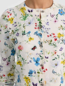 Alice and Olivia CARSON PRINTED CARDIGAN