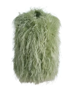 Alice and Olivia CHANDA FEATHERED VEST