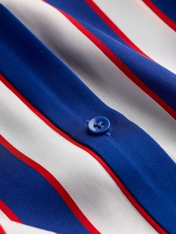 Alice and Olivia CHASSIDY MAXI SHIRT DRESS