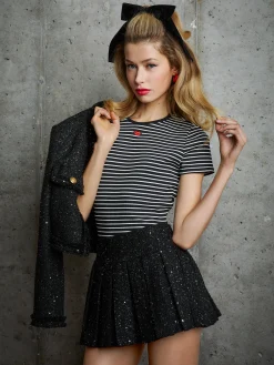 Alice and Olivia CINDY CROPPED TEE